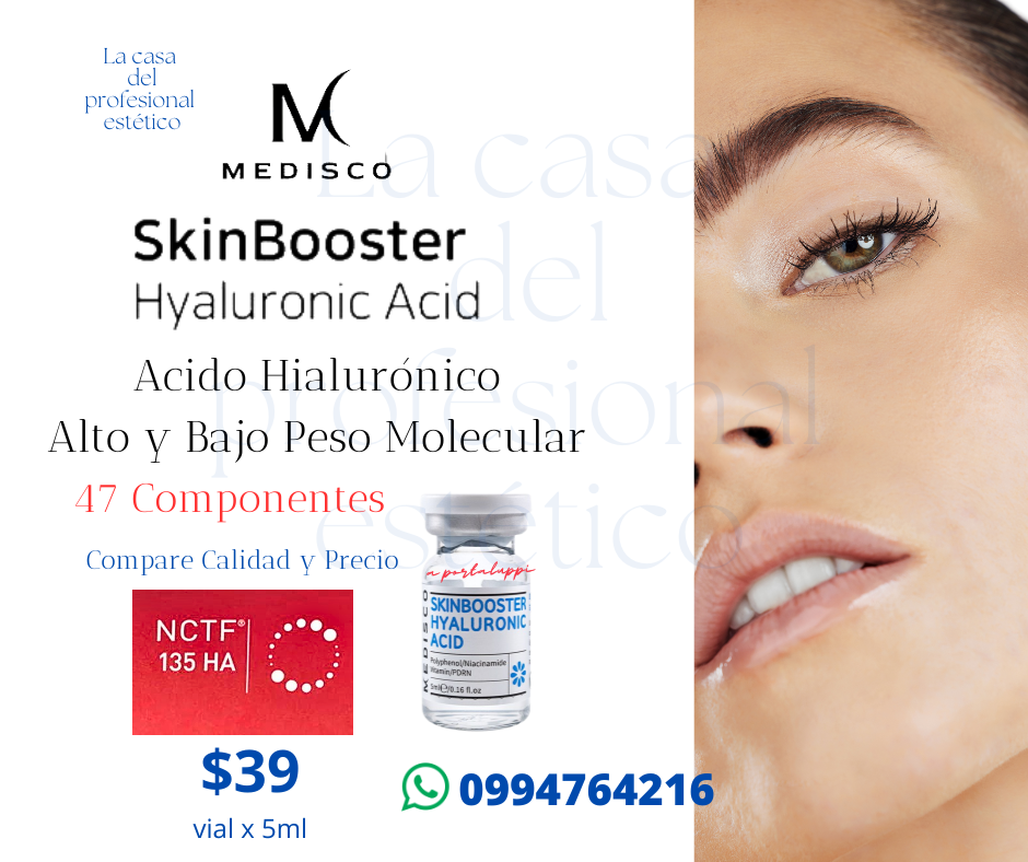 nctf medisco exosomas pdx5 skin booster bioregenerador